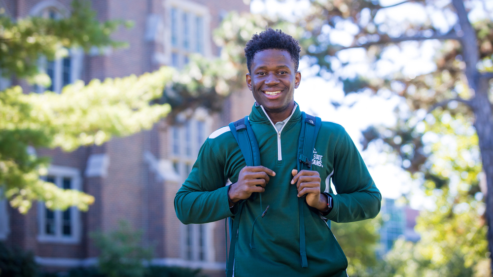 Michigan State Evans Scholar Jon Paul