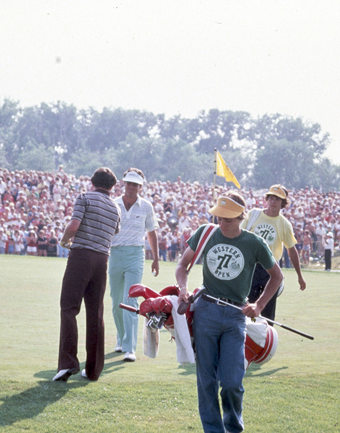1980 Western Open caddies